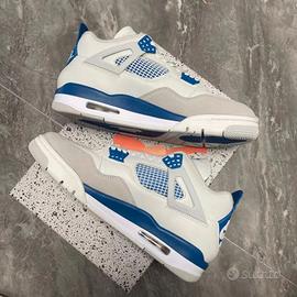 Nike Air jordan 4 military blue AJ scarpe