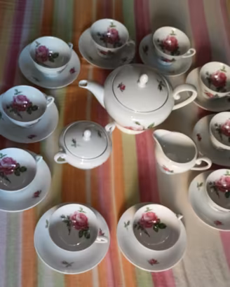 Servizio Caffè/Tè Vintage Porcellana TIRSCHENREUTH