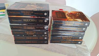 Libri Black Library Horus Heresy inglese primi 11