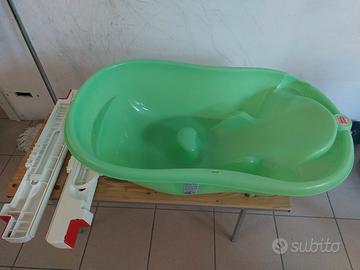 Vaschetta bagnetto OkBaby con barre di supporto