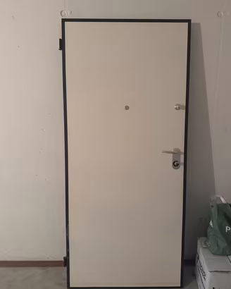 Porta blindata bianca