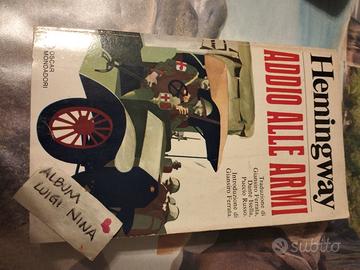 Ultimo prezzo libro addio alle armi Hemingway
