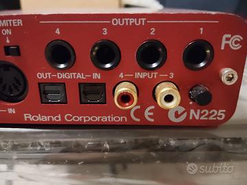 Roland Edieol FA-66 pre per 2 mics Phantom