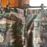 Pantaloni mimetici pesca cotone