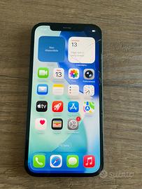 Iphone 12 128gb funzionante solo verro rotto