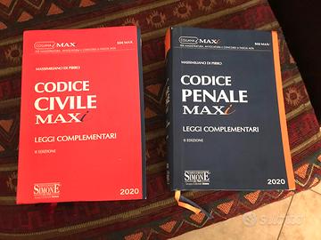 Codici Civile E Penale Simone Editore 2020