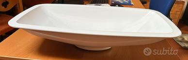 Lavandino bagno in materiale composito