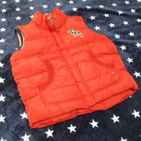 Tommy Hilfiger Gilet Donna Smanicato Rosso M