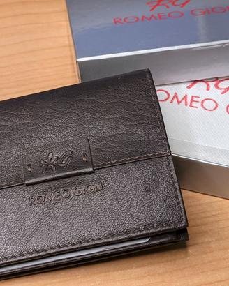 Portafogli in pelle Romeo Gigli con scatola