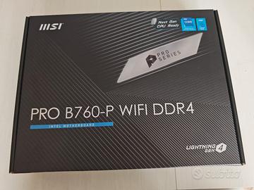 MSI PRO B760-P WIFI DDR4 - NUOVA SIGILLATA