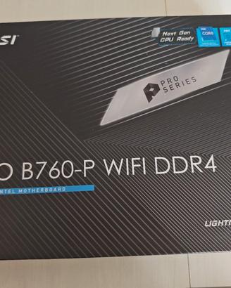 MSI PRO B760-P WIFI DDR4 - NUOVA SIGILLATA
