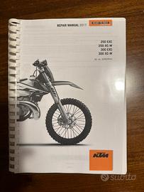 Manuale officina KTM 250 300 EXC 2017