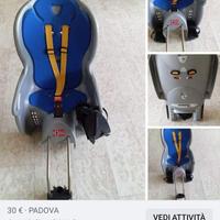Seggiolino bici