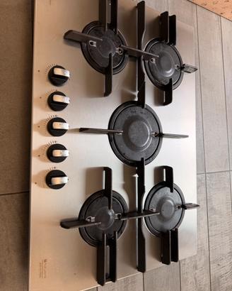 Piano cottura a gas 5 fuochi hotpoint Ariston