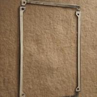 Cornici targhe Fiat 1100 originali