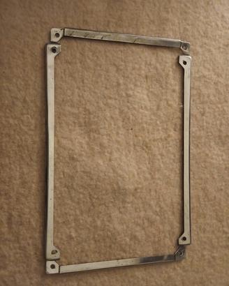 Cornici targhe Fiat 1100 originali