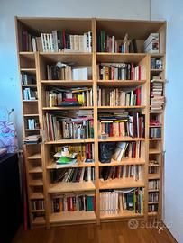 Libreria in rovere impiallacciato 237x160x28