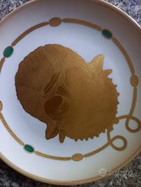 Piatto da collezione Morbelli etrusco 1981