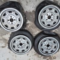 Cerchi in lega Cromodora 5×13 fiat epoca