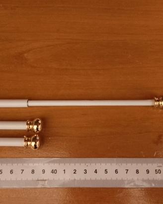 Aste per tende a vetro 40-50 cm