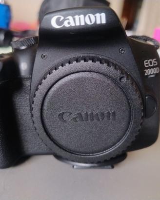 Canon EOS 2000D - 500scatti + obiettivo 18-55