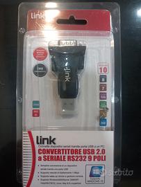 Convertitore usb 2.0 a seriale RS232 9 poli Link 