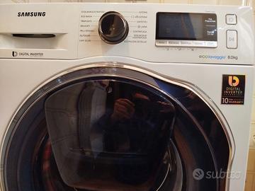 LAVATRICE SAMSUNG WW80K6404QW ADDWASH 8 KG 1400 GI