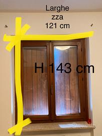 Finestre con montante cassa