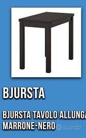 Tavolo allungabile Bjursta Ikea
