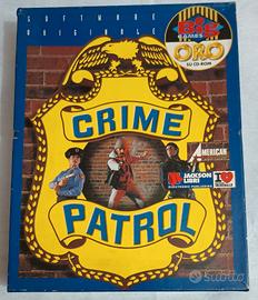 CRIME PATROL PC BIG BOX CD-ROM ITALIANO BIG GAMES 