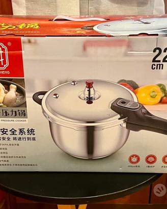 Pentola a Pressione in Acciaio Inox 6L - Mai usata