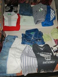 Lotto vestiti neonato 