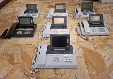 SIEMENS HIPATH 3350 V8 con 7 Telefoni OpenStage