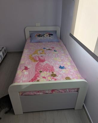 Letto singolo completo come nuovo