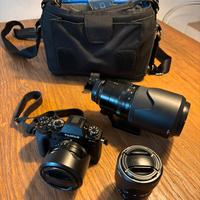 Corredo fotografico completo Fujifilm XT