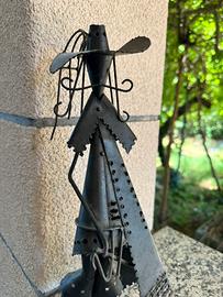 Statuetta in ferro battuto di Giovanni Grittani
