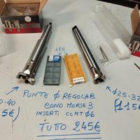 Frese a inserti placchette utensili Fresatrice