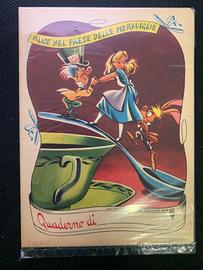 Quaderno alice n.6 disney ricordi 1950