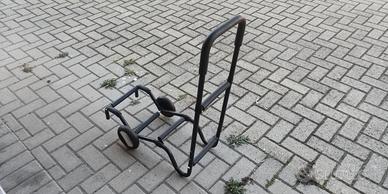 lettino massaggi alluminio + custodia e carrellino