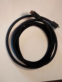 HDMI 8K maschio-maschio 3mt contatti dorati cavo