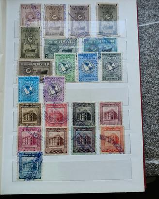 475 Francobolli Grecia, Venezuela, Argentina ecc