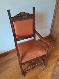 Sedia classica dal fascino intramontabile