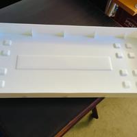 Sottovasi bianchi - set di 6