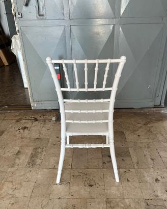 N°12 Sedie Chiavari bianca