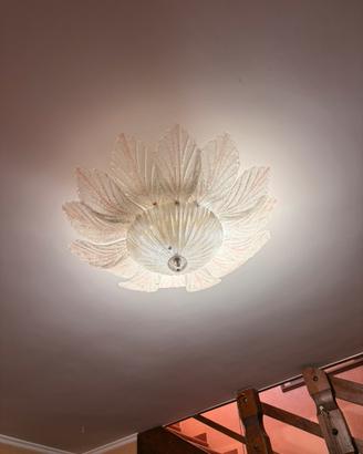 Lampadario in vetro