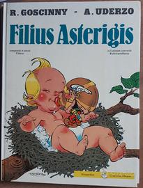 Filius asterigis libro fumetto asterix in latino