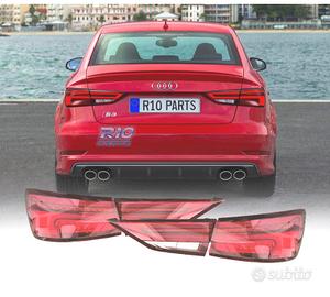 FANALI AUDI A3 8V 13-16 LOOK RESTYLING