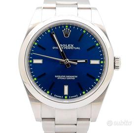 Rolex Oyster Perpetual 39  ref. 114300 Blue Dial