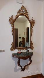 Specchio e console