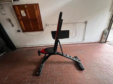 Panca reclinabile per palestra